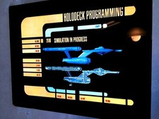 StAr TrEk prop holo TOS Enterprise lcars holodeck transparent print EXCELLENT YA picture