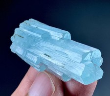 94 Carat Shiger Aquamarine Crystal Specimen From Pakistan picture