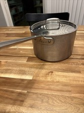 Vintage All Clad Metal Crafters Master Chef 204 1/2 Sauce Pan W/ Lid picture