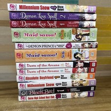 Lot of 12 Shojo Beat Mixed Manga Books Millennium Snow Demon Love Spell MaidSama picture