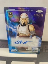 2024 Topps Star Wars Chrome Captain Enoch auto 104/199 Debut Wes Chatham picture