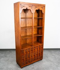 Mid Century Modern Bookshelf Cabinet Drexel Esperanto Book shelf Doors Shelving picture