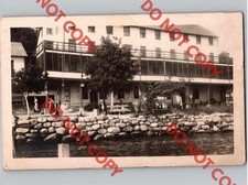 c1910 Minnewarmett Hotel Chautauqua Park BIG STONE LAKE South Dakota SD RPPC picture