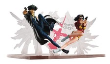 Cowboy Bebop Spike Spiegel & Faye Valentine 1st Gig PVC Figure Set, Multicolor picture