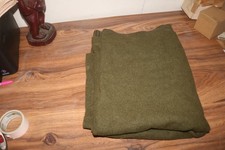 NOS USGI post Vietnam wool bed blanket 1976 dated picture