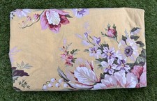 Vintage Ralph Lauren Sophie Brooke Yellow Rose Floral Flat Queen Sheet picture