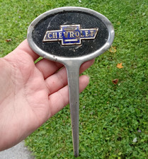 RARE Chevy Chevrolet Bowtie Radiator Badge Emblem Promotional Sign? Prototype? picture
