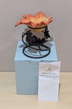 VTG PARTYLITE WHISPERING LEAF TEA LIGHT WARMER P8295 6”x6”x6” Retired picture