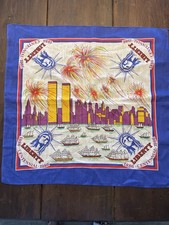 Wamcraft Vintage Liberty Centennial 1986 Twin Towers Bandana picture