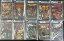 10-Book KEY Investment LOT of CGC PGX comic books with 1st Carnage Jaime Reyes + picture
