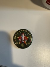 2025 Macy's Santaland Santa Pin Button Believe Thanksgiving New York NY Land picture
