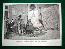 1882 - For the feast of Our Lady, painting by Mr. V. Fox (drawing by Rossi) picture