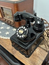 Western Electric B1 Round Base 102, 2HB DIAL, E1 bullet trnsmtr 534A subset 1928 picture