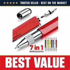 7 in 1 Multifunctional Pen Stylus Screwdriver Ruler Level Ballpoint Tool picture