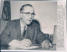 1963 Governor John King NH Controversial Bill Politics Legislature Concord Photo picture