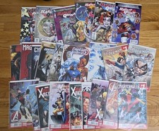 Mixed Lot Comic Books - DC and Marvel #1's, Harley Quinn Amazing Spiderman X-Men picture