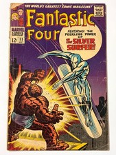 Fantastic Four #55 (1966) Classic cover art by Jack Kirby in 1.5 Fair/Good in... picture