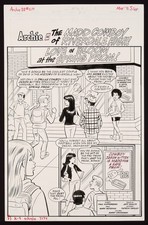 Original Art Archie's Double Digest #217 (2011) Complete 8 Page Story picture