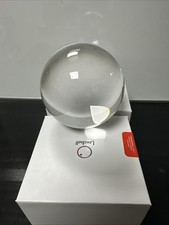 60/80mm K9 Clear Photography Crystal Ball Sphere Decoration Lens Photo + Stand picture