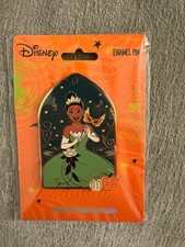 Disney Pink a La Mode (PALM) Tiana Halloween 3” Pin Glow In The Dark LE 500 picture
