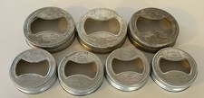 7 Vtg Presto Aluminum Canning Jar Lids  2 3/4