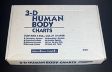Educational Insights 3-D Human Body Charts Set of 8 + X-Ray Print Set of 12 picture