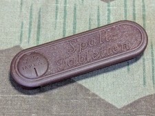 Reproduction 1930s 1940s German WWII Spalt Tabletten Pill Container Medicine Box picture