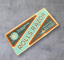 Vtg Rolls Razor Viscount Model Safety Razor In Original Box Made In England picture