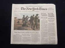 2022 DEC 25 NEW YORK TIMES - SLICE OF VOTERS AVERTED THREATS TO FAIR ELECTIONS picture