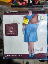 Mrs. Peacock Costume Set, XXL 18–20, 5 Pieces picture