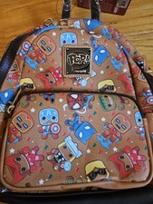 Pop Marvel Loungefly Mini Backpack And Wallet picture