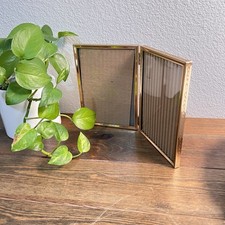 Vintage Double 5x7 Frame MCM picture