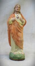 Vintage Ceramic Jesus Christ with Sacred Heart   Made in Germany picture