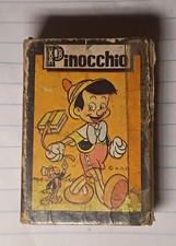 1946 Vintage Russell Walt Disney Pinocchio educational Card Game in Box 43 Cards picture