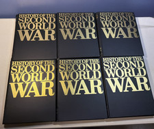 History of the Second World War - 6 Volume Binder Set WWII - COMPLETE SET picture