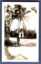 Hawaii, Lalani Hawaiian village Vintage silver print.  Silver Print 7 picture