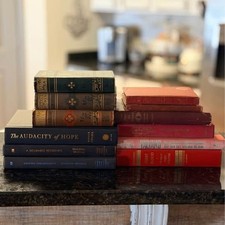 Bulk Vintage / Antique Book Lot for Crafts, Journaling & Decor picture