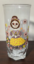 Doña Maria Catrinas Day of the Dead Clear Juice Glass Tumbler 5