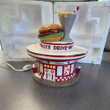 Department 56 the Original Snow Village Dinah's Drive-In 5447-0 Mint With Light picture