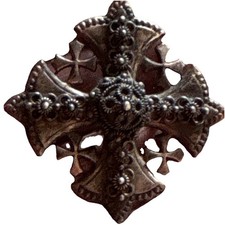 Early 1900’s silver 900 broach from Jordan-Jerusalem picture