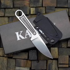 LANG DUN Fixed Blade Survival Knife 7.5cm Blade EDC Camping Knife w/ Sheath picture