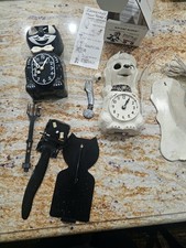 Vintage California Co Poodle Clock  and  Kit-Cat Klock PLEASE READ  picture