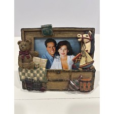 Vintage 1996 Figi Graphics Toy Chest 3D Resin Picture Frame 3.5x5 PF-ATS-304 picture