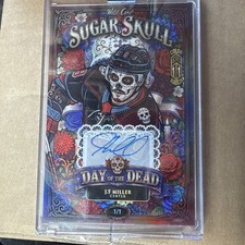 Wild Card Sugar Skull Day of the Dead J.T. Miller Auto 1/1 Color True Match picture