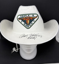 Vtg Disney Spin and Marty Signed Cowboy Hat David Stollery Triple R Ranch Patch picture