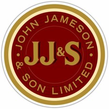 JJ&S - John Jameson Son Alcohol Car Bumper Window Locker Sticker Decal 4.5
