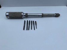 Vintage Stanley YANKEE No. 41 Automatic Spiral Push Drill w/6 Bits Made in USA picture