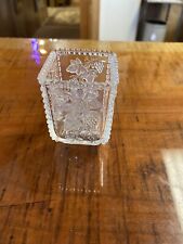Vintage US Glass EAPGS California Beaded Grapes Toothpick Holder picture