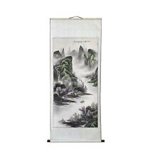 Chinese Color Ink Water Mountain Scenery Scroll Painting Wall Art ws2265 picture