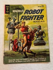 1963 Gold Key Magnus Robot Fighter 4000 AD #2 Comic Book /E182 picture